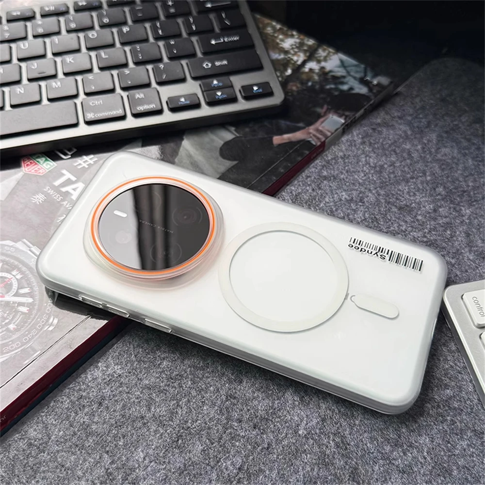 Coque Rigide Translucide Mate Ultra Fine avec Charge Magnétique pour Honor vue 2