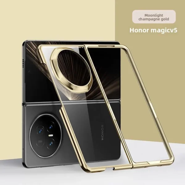 Coque de Protection Transparente et Galvanisée pour Honor Magic V3 / V5