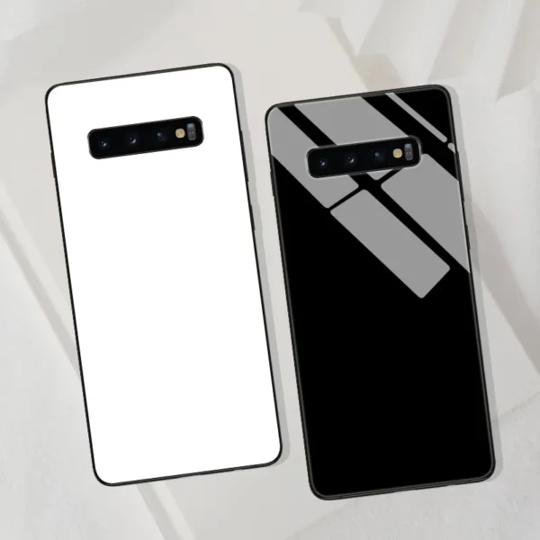 Coque de Protection Arrière Rigide en Verre Trempé pour Gamme Galaxy