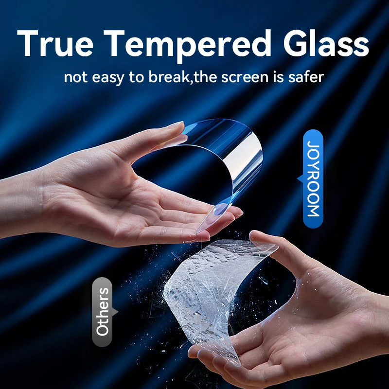 Protecteur d'écran en verre trempé HD haute transparence pour iPhone vue 2