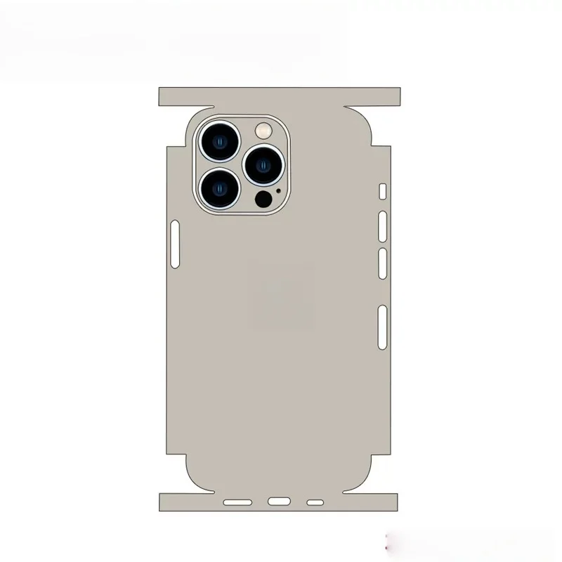 Film de protection arrière anti-rayures et skin adhésif pour iPhone image 3