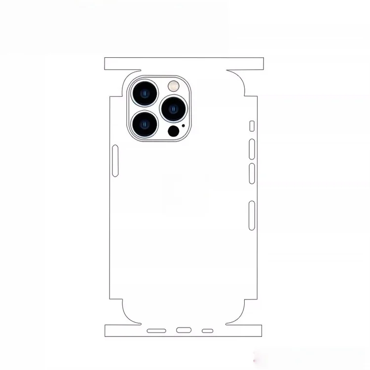 Film de protection arrière anti-rayures et skin adhésif pour iPhone image 6