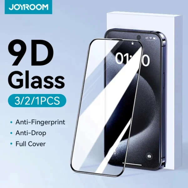 Protecteur d'écran en verre trempé HD haute transparence pour iPhone
